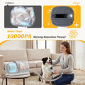 NEWBULIG Pet Grooming Vacuum Kit for Cats and Dogs, 2.5L Dust Cup
