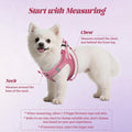 YIMEIS Dog Harness and Leash Set, No Pull Soft Mesh Pet Harness, Reflective Adjustable Puppy Vest for Small Medium Large Dogs, Cats (Pink, X-Small (Pack of 1)