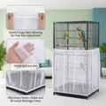 Bird Cage Seed Catcher White Large Bird Cage Cover Adjustable