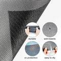 Pet Proof Window Screen Roll 36" x 200" Thicken Charcoal Screen Mesh Durable and Scratch-Resistant for Families with Cat