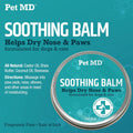 Pet MD Soothing Balm - Cat & Dog Elbow, Nose, and Paw Pad Balm - 2oz