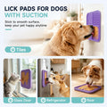 KISENGT Lick Mat for Dogs and Cats, Suction Cups, Slow Feeder, 4Pack, Large