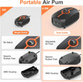hygger Ultra Quiet Aquarium Air Pump, 2W Fish Tank Air Pump with Accessories, Powerful Oxygen Aerator Pump with Air Ston