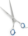 Laazar Pro Pet Grooming Scissors, Premium Steel Dog Grooming Shears with Blue Handles, Long-Lasting Sharp Blades