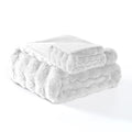 Modern Threads Water-Resistant Faux Rabbit Fur Pet Blanket for Dogs & Cats – Ultra-Soft Couch, Bed & Crate Protector, 30x40 White
