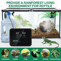 MECESOR Automatic Reptile Mister for Reptile Tank Smart Reptiles Mister System with Timer 360° Nozzles,Slient Terrarium 