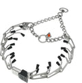 Herm Sprenger Dog Training Prong Collar with Quick Release Cliclock Buckle, 3 Extra Links, 30 Comfort Tips - Stainless S