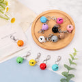 13 Pcs Pet Collar Bells, Colourful Dog Bells with Lobster Buckle