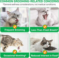 60g Cat Grass Teething Stick for Cat, Freezed Dried Cat Grass Treats Snacks for Cats, Edible Cat Chew Toys for Teeth Cle