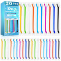 Navona 30 PCS Dog Toothbrushes, Double Headed Anti Slip Dog Tooth Brushing Kits, Cat Toothbrush, Pet Toothbrush for Dogs, Easy to Clean and Care for Teeth, Suitable for Small to Large Dogs and Cats