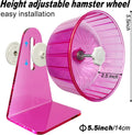 Hamster Wheel,Silent Wheel,Super Silent Hamster Exercise Wheels,Silent Hamster Wheel,Adjustable Stand Hamsters Exercise 