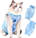 Cat Recovery Suit Onesie for Large Cats，Bodysuit for Cats After Surgery