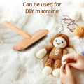 Haetyieh Sheepskin Wool Brush - Carpet Rake Tool for Pet Hair Removal and Household Fabric Care