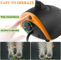HITOP 4W 110GPH Powerful Aquarium Air Pump, Quiet 2-outlets Aquarium Aerator, Adjustable Fish Tank Air Pump with Accesso