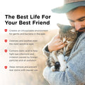 Nutri-Vet Cat Eye Rinse,Sterile Solution Gently Cleanses Eyes &Surrounding Tissue,Removes Debris Pollen and Mucus,Reliev