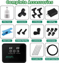 Reptile Fogger Smart Spray System, Reptile Humidifiers Automatic with Timer, Reptile Mister with 360°Adjustable Misting 