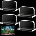 Qunclay 4 Pcs Aquarium Lid Handles, Acrylic Fish Tank Handles, Transparent