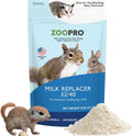 Exotic Nutrition ZooPro Milk Replacer 32/40 Formula Ideal for Baby Squirrels, Rabbits, Opossums, Raccoons | 100% Instant