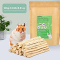 Bissap 250g/0.5Ib Sweet Bamboo Chew Sticks for Rabbits, Bunny Molar Treats Snack for Small Animals Hamster Chinchilla Gu