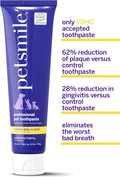 Petsmile VOHC Accepted Pet Toothpaste, London Broil 4.2 Oz, Cats + Dogs