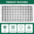 soujkooy 8Pcs Fish Tank Divider, Plastic Aquarium Egg Crate Grid