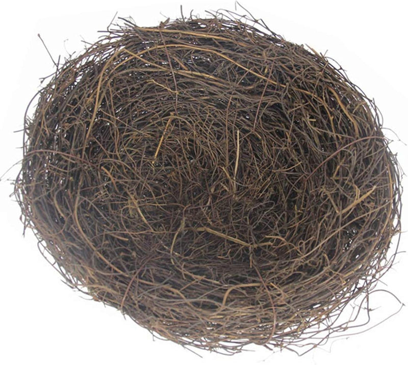 Rattan Bird's Nest Easter 5.9in Garden Yard Home Party Wedding Decor