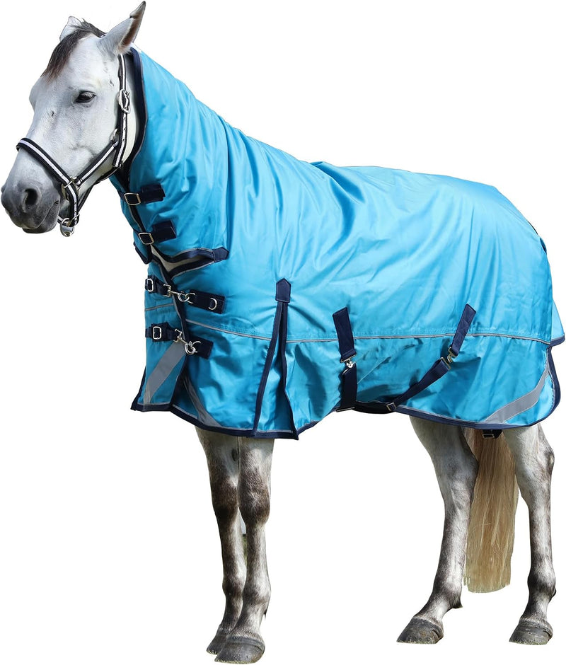 LEAFOREST 1680D Turnout Winter Horse Blanket Heavy Weight 300g Fill Cold