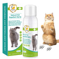 Chaohua Cat Deterrent Spray, Natural Cat Repellent for Indoor & Outdoor Use, Safe Anti-Scratch Furniture Protector, Effective Cat Training Aid Spray for Sofa, Carpet & Door 150ml
