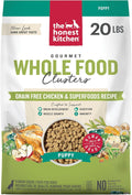The Honest Kitchen Puppy Grain Free Chicken & Superfoods Whole Food Clusters for Puppies, Vet Crafted Human Grade Dry Do