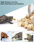 3 IN 1 Freeze Dried Meat Turtle food - Chicken & Duck & Fish Reptiles Meat