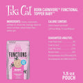 Tiki Cat Born Carnivore Food Topper, Chicken & Chicken Liver, 1.5oz, 12ct