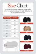 HORZE Kiel Horse Blankets for Real Horses, Fleece Horse Cooler Sheet