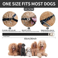 VICSOM Flea Collar for Dogs, Flea and Tick Prevention for Dogs, 4 Pack