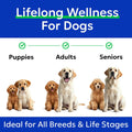 Omega 3 Fish Oil Liquid Supplement for Dogs - Wild Alaskan Salmon Oil