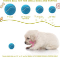 Magicorange 10 Pack Squeaky Mini Tennis Balls, 1.5 inch Small Dog Ball