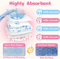 Dono Disposable Pull It Up Female Dog Diapers, 360° Stretchy Waist Puppy Diapers, Super-Absorbent Doggie Diapers with Ra