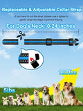 Bousnic Dog Shock Collar 2 Dogs (5-120Lbs) - 3300 ft Waterproof Training Collar for Dogs Large Medium Small with Recharg