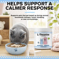 L-Theanine Calming Powder for Dogs & Cats, Probiotic Calm Supplement