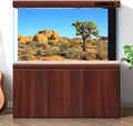 Desert Reptile Tank Background Joshua Tree Rocks Desert Terrarium Background Desert Landscape Reptile Terrarium Backgrou