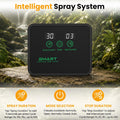 Reptile Mister, Automatic Reptile Misting System with Timer, 360°Adjustable Spray Nozzles, Humidifier for Amphibians Ter