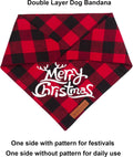 ADOGGYGO Halloween Thanksgiving Christmas Holiday Dog Bandanas