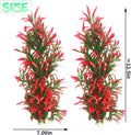Tfwadmx Large Aquarium Plants Artificial Water Seaweed 2 Pcs About 13 Inch for Fish Tank Decor Plastic Plant for Betta S