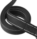 Primal Pet Gear Dog Leash 8ft Long - Black - Traffic Padded Two Handle - Heavy Duty - Double Handles Lead for Control Safety Training - Leashes for Large Dogs or Medium Dogs - Dual Handles Leads