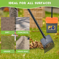 Dog Pooper Scooper for Large Dogs, 46" Long Handle Adjustable Pooper Scooper for Large Dogs，Dog Pooper Scooper with 75 W