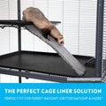 Paw Inspired Fleece Ramp Covers, Fits Critter Nation Cage, Green, 3 Count