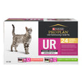 Pro Plan Veterinary Diets Purina UR Urinary St/Ox Savory Selects Wet Cat Food Variety Pack - (Pack of 24) 5.5 oz. Cans