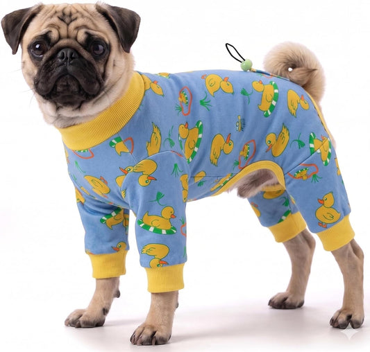 Dog Surgery Recovery Suit, Anti-Licking Dog Onesie After Spay/Neuter, Soft Breathable Post-Op Shirt for Abdominal Wounds