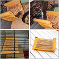Warm Hamster Hammock House Mouse Rat Hanging Swing Bed Guinea Pig Cage Bedding Small Pet Animal Double Layer Cage Tent H
