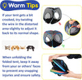 Fabunote Outdoor 5-in-1 Portable Cat Tunnels - Cat Enclosure with Tent for Indoor Cats, Enclosed Catio for Kitty & Small Animals