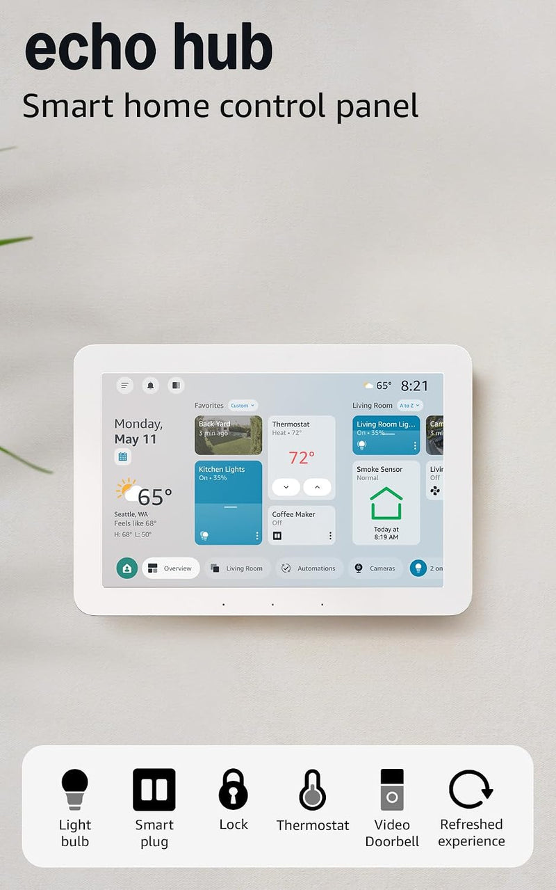 Echo Hub (newest model), 8